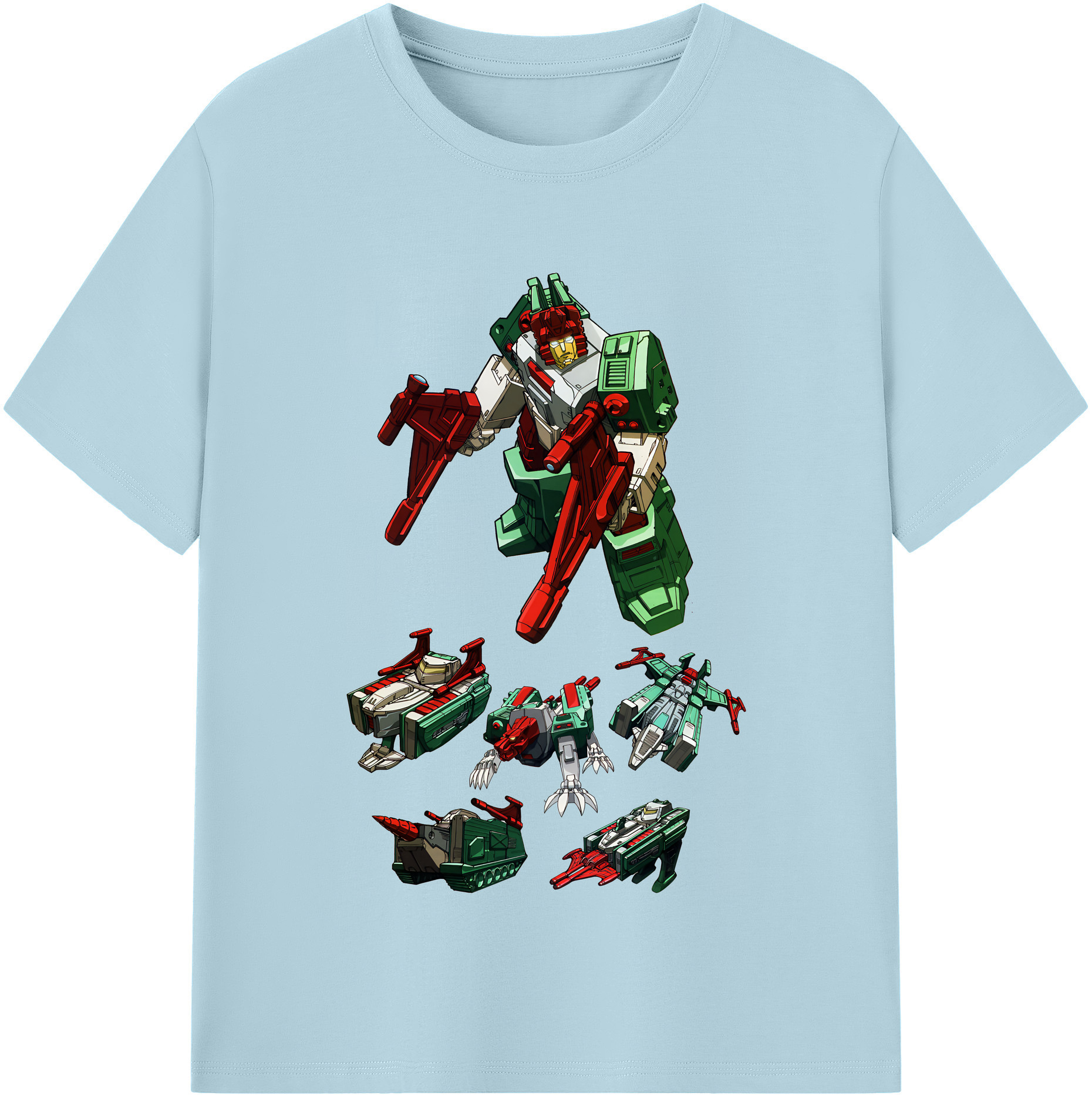 （画像用） Transformers トランスフォーマー 綿100％半袖Tシャツ（フロントプリント）